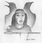 self-portrait by Black Crow