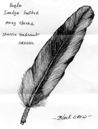 smudge feather